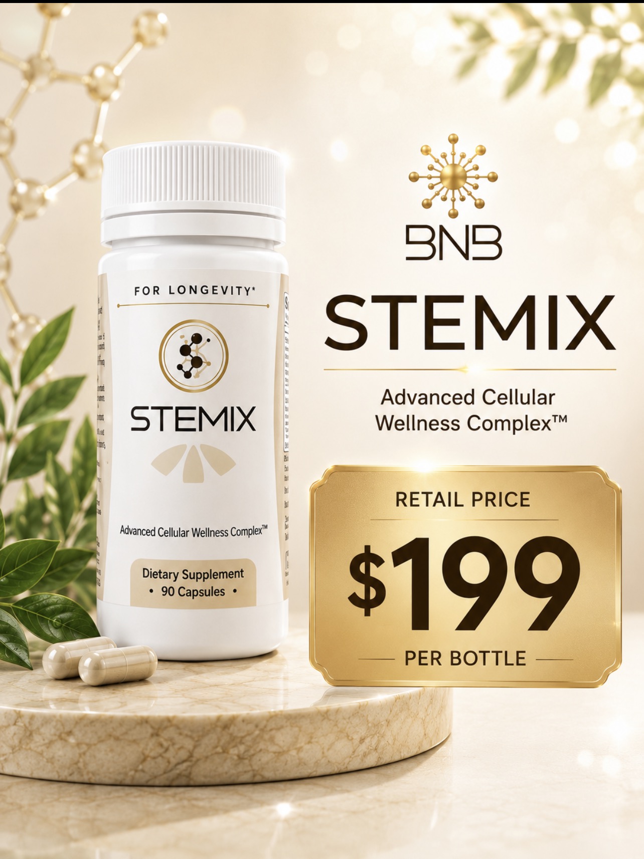 Stemix™ Cellular Longevity Complex Formula